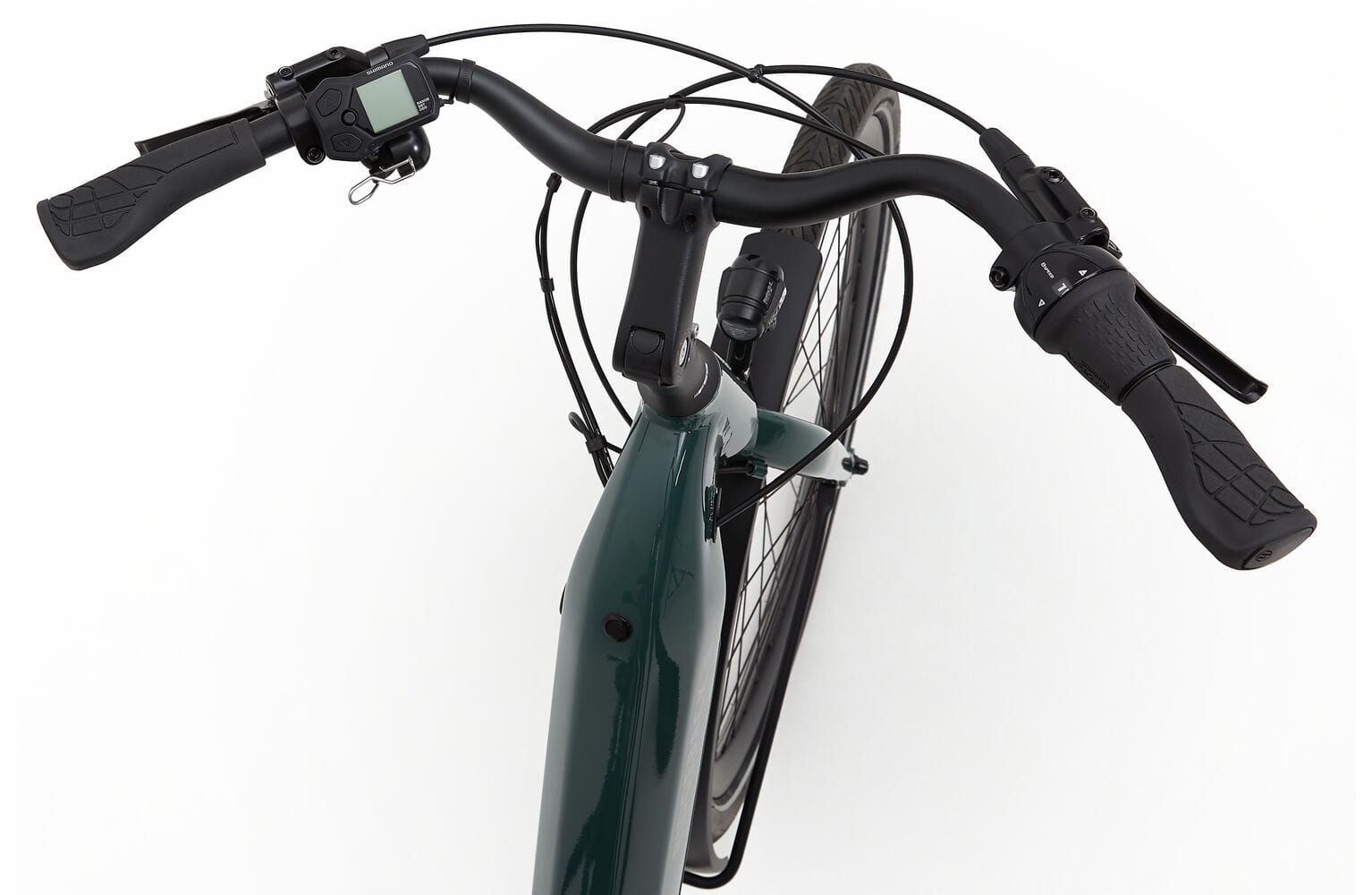 Electron hybrid cycle outlet