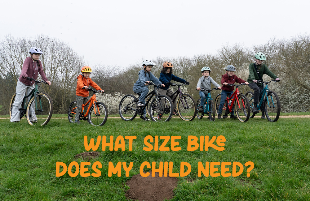 What size bike does my child need
